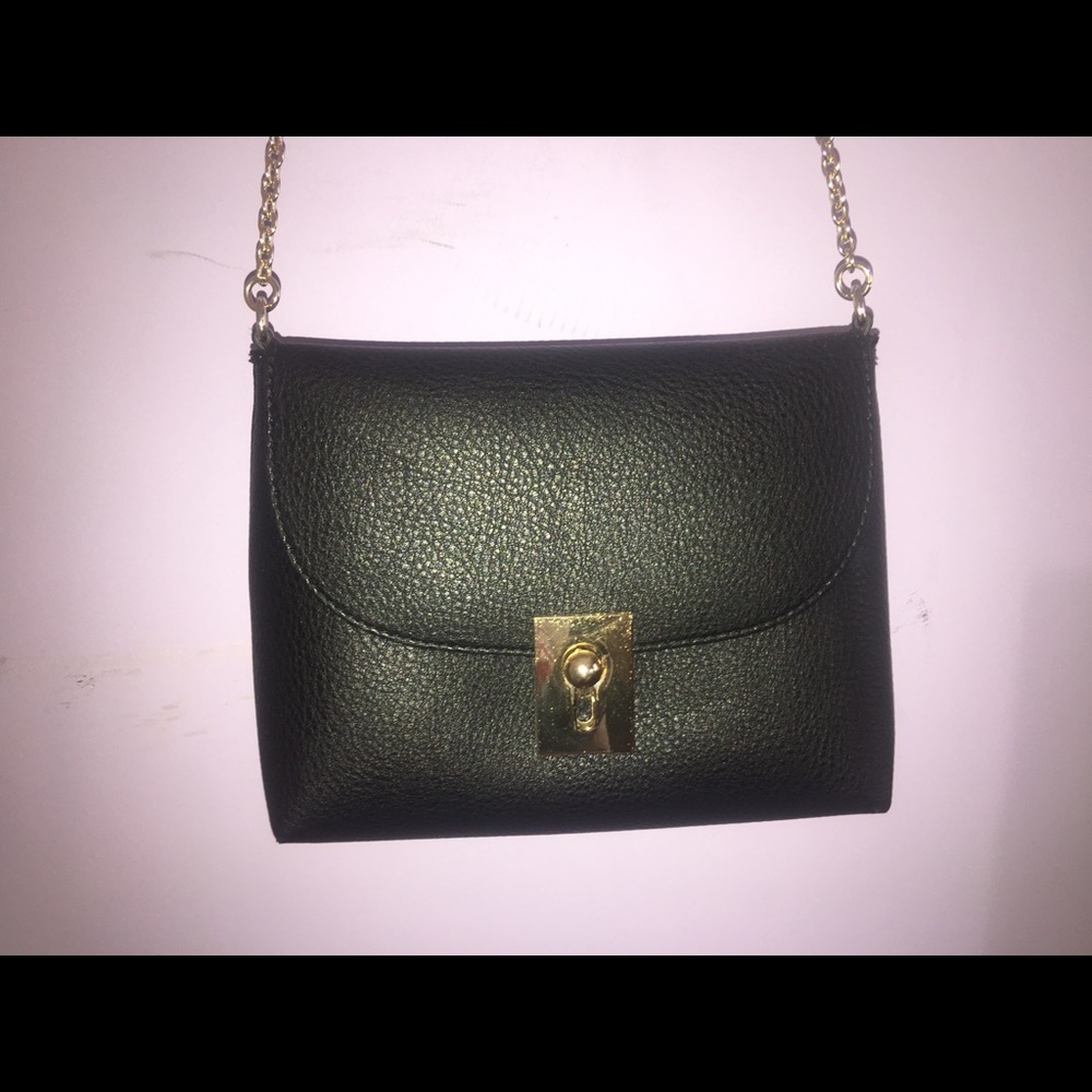 H&M Gold and Black Detailing Purse/Crossbody